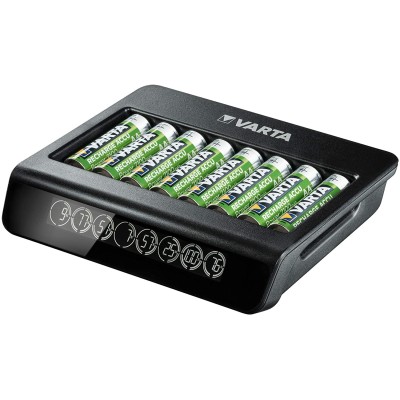 Зарядний пристрій Varta LCD Multi Charger PLUS АА/АААх8 (57681101401) Зарядний пристрій Varta LCD Multi Charger PLUS АА/АААх8 (57681101401)