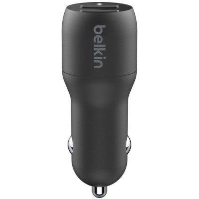 Зарядний пристрій автомобільний Belkin 24Вт 2хUSB-A, кабель USB-A > MicroUSB, 1м, чорний (CCE002BT1MBK) Зарядний пристрій автомобільний Belkin 24Вт 2хUSB-A, кабель USB-A > MicroUSB, 1м, чорний (CCE002BT1MBK)