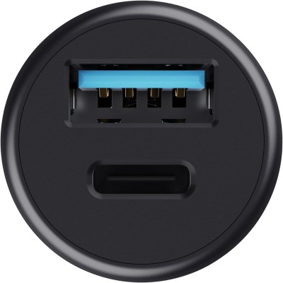 Зарядний пристрій автомобільний Trust 38Вт USB-A/USB-C PD, QC, чорний Зарядний пристрій автомобільний Trust 38Вт USB-A/USB-C PD, QC, чорний