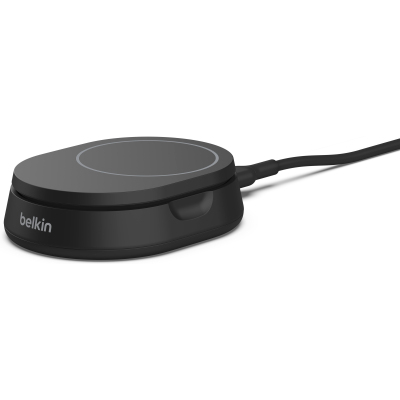Зарядний пристрій бездротовий Belkin 15Вт Magnetic Stand Qi2, адаптер 20Вт USB-C, чорний (WIA008VFBK) Зарядний пристрій бездротовий Belkin 15Вт Magnetic Stand Qi2, адаптер 20Вт USB-C, чорний (WIA008VFBK)