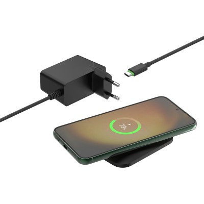 Зарядний пристрій бездротовий Belkin 15Вт Pad Easy Align, чорний (WIA007VFBK) Зарядний пристрій бездротовий Belkin 15Вт Pad Easy Align, чорний (WIA007VFBK)