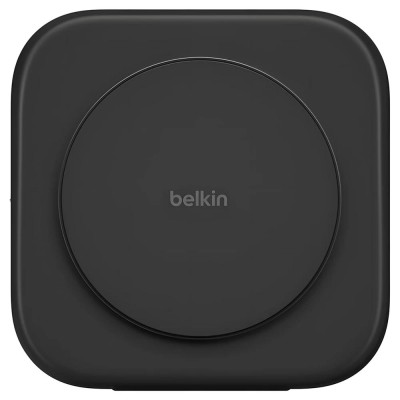 Зарядний пристрій бездротовий Belkin 3в1 Travel Pad Wireless Qi2 15Вт, чорний (WIZ024VFBK) Зарядний пристрій бездротовий Belkin 3в1 Travel Pad Wireless Qi2 15Вт, чорний (WIZ024VFBK)