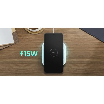 Зарядний пристрій бездротовий Samsung 15Вт, білий (EP-P2400BWEGEU) Зарядний пристрій бездротовий Samsung 15Вт, білий (EP-P2400BWEGEU)