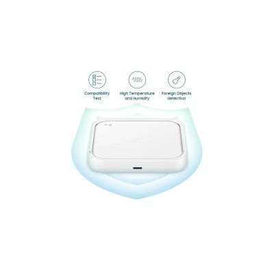 Зарядний пристрій бездротовий Samsung 15Вт, білий (EP-P2400BWEGEU) Зарядний пристрій бездротовий Samsung 15Вт, білий (EP-P2400BWEGEU)