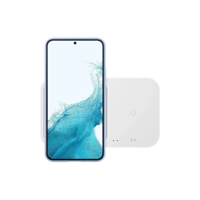 Зарядний пристрій бездротовий Samsung Duo 15Вт з блоком живлення, білий (EP-P5400TWEGEU)