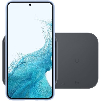 Зарядний пристрій бездротовий Samsung Duo 15Вт з блоком живлення, сірий темний (EP-P5400TBEGEU) Зарядний пристрій бездротовий Samsung Duo 15Вт з блоком живлення, сірий темний (EP-P5400TBEGEU)