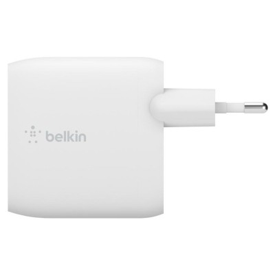 Зарядний пристрій мережевий Belkin 24Вт 2хUSB-A, кабель USB-A > USB-C, 1м, білий (WCE001VF1MWH) Зарядний пристрій мережевий Belkin 24Вт 2хUSB-A, кабель USB-A > USB-C, 1м, білий (WCE001VF1MWH)