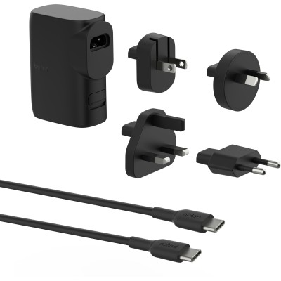 Зарядний пристрій мережевий Belkin 25Вт USB-С PD, PowerBank 5000мА·год, кабель USB-C > USB-C, 1м, чорний (BPZ003BT1MBK-B6) Зарядний пристрій мережевий Belkin 25Вт USB-С PD, PowerBank 5000мА·год, кабель USB-C > USB-C, 1м, чорний (BPZ003BT1MBK-B6)