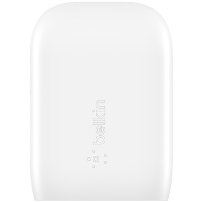Зарядний пристрій мережевий Belkin 30Вт USB-С PD PPS, кабель USB-С > Lightning 1м, білий (WCA005VF1MWH-B5) Зарядний пристрій мережевий Belkin 30Вт USB-С PD PPS, кабель USB-С > Lightning 1м, білий (WCA005VF1MWH-B5)