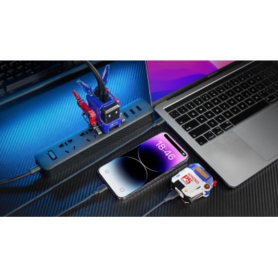 Зарядний пристрій мережевий GravaStar Alpha65 65Вт 2XUSB-C/USB-A, War-Damaged Blaze Blue (GRAVASTARA65_OPP_EUK) Зарядний пристрій мережевий GravaStar Alpha65 65Вт 2XUSB-C/USB-A, War-Damaged Blaze Blue (GRAVASTARA65_OPP_EUK)