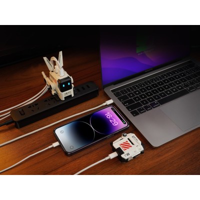 Зарядний пристрій мережевий GravaStar Alpha65 65Вт 2XUSB-C/USB-A, білий (GRAVASTARA65_WHT_EUK) Зарядний пристрій мережевий GravaStar Alpha65 65Вт 2XUSB-C/USB-A, білий (GRAVASTARA65_WHT_EUK)