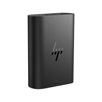Зарядний пристрій мережевий HP 65W 2хUSB-C, кабель USB-C > USB-C, 1м, чорний Зарядний пристрій мережевий HP 65W 2хUSB-C, кабель USB-C > USB-C, 1м, чорний