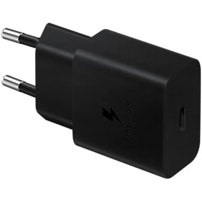 Зарядний пристрій мережевий Samsung 15Вт USB-С, кабель USB-C > USB-C, 1м, чорний (EP-T1510XBEGEU) Зарядний пристрій мережевий Samsung 15Вт USB-С, кабель USB-C > USB-C, 1м, чорний (EP-T1510XBEGEU)