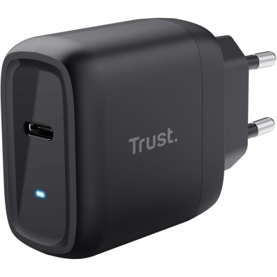 Зарядний пристрій мережевий Trust Maxo 45Вт, USB-C PD, чорний (24816_TRUST) Зарядний пристрій мережевий Trust Maxo 45Вт, USB-C PD, чорний (24816_TRUST)