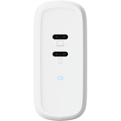 Зарядний пристрій мережевий Trust Maxo 65Вт, 2xUSB-C PD, білий (25381_TRUST) Зарядний пристрій мережевий Trust Maxo 65Вт, 2xUSB-C PD, білий (25381_TRUST)