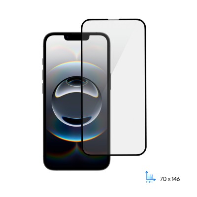 Захисне скло 2E для Apple iPhone 16e(6.1), 2.5D FCFG, (1 Pack), чорна рамка Захисне скло 2E для Apple iPhone 16e(6.1), 2.5D FCFG, (1 Pack), чорна рамка