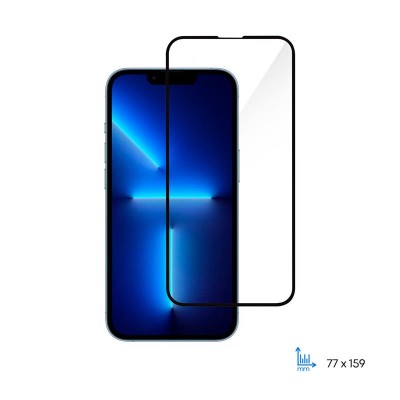 Захисне скло 2E для iPhone 13 Pro Max, 2.5D FCFG, (1 Pack), чорна рамка (2E-IP-13M-6.7-SMFCFG-BB) Захисне скло 2E для iPhone 13 Pro Max, 2.5D FCFG, (1 Pack), чорна рамка (2E-IP-13M-6.7-SMFCFG-BB)