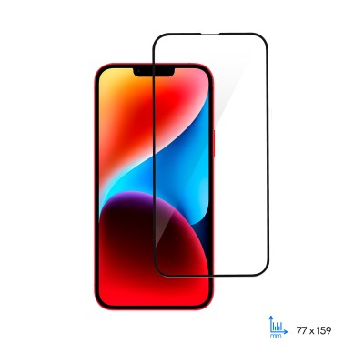 Захисне скло 2E для iPhone 14 Plus, 2.5D FCFG, (1 Pack), чорна рамка (2E-IP-14PL-6.7-SMFCFG-BB) Захисне скло 2E для iPhone 14 Plus, 2.5D FCFG, (1 Pack), чорна рамка (2E-IP-14PL-6.7-SMFCFG-BB)