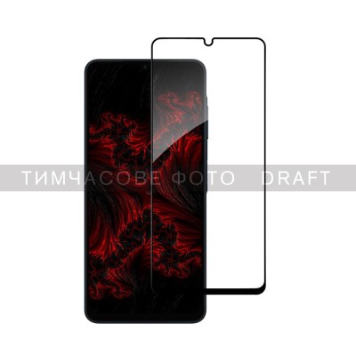 Захисне скло 2E для Samsung Galaxy A06 (A065), 2.5D FCFG, (1 Pack), чорна рамка (2E-G-A06-SMFCFG-BB)
