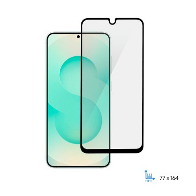 Захисне скло 2E для Samsung Galaxy A16 (A165) , 2.5D FCFG, (1 Pack), чорна рамка (2E-G-A16-SMFCFG-BB)