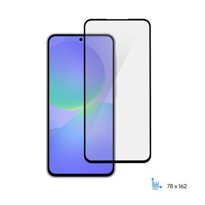 Захисне скло 2E для Samsung Galaxy A36 5G (A366), 2.5D FCFG, (1 Pack), чорна рамка (2E-G-A36-SMFCFG-BB)