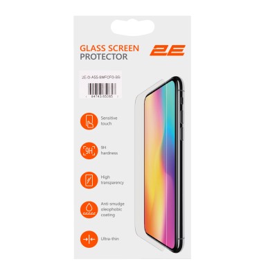 Захисне скло 2E для Samsung Galaxy A55 5G (A556), 2.5D FCFG, (1 Pack), чорна рамка (2E-G-A55-SMFCFG-BB)