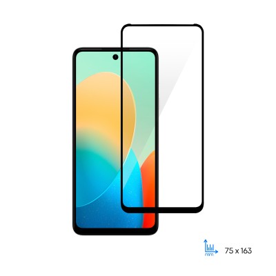 Захисне скло 2E для TECNO Spark Go 2024 (BG6), 2.5D FCFG, (1 Pack), чорна рамка Захисне скло 2E для TECNO Spark Go 2024 (BG6), 2.5D FCFG, (1 Pack), чорна рамка