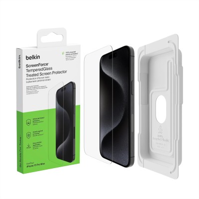 Захисне скло Belkin для iPhone 15 Pro Max TemperedGlass (1 Pack) Захисне скло Belkin для iPhone 15 Pro Max TemperedGlass (1 Pack)