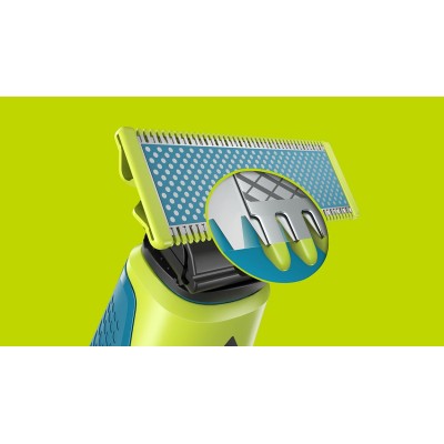 Змінні леза Philips OneBlade QP225/50 для надчутливої шкіри 2 шт Змінні леза Philips OneBlade QP225/50 для надчутливої шкіри 2 шт