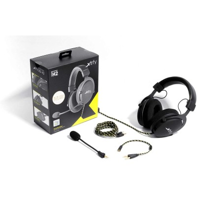 Ігрова гарнітура Xtrfy H2 (3.5mm/USB) (XG-H2) Black Ігрова гарнітура Xtrfy H2 (3.5mm/USB) (XG-H2) Black