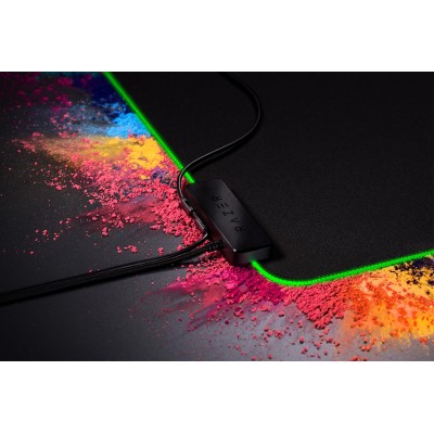 Ігрова поверхня Razer Goliathus Extended Chroma, RGB, XXL (920х294х3мм), чорний (RZ02-02500300-R3M1) Ігрова поверхня Razer Goliathus Extended Chroma, RGB, XXL (920х294х3мм), чорний (RZ02-02500300-R3M1)