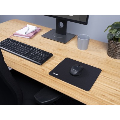 Ігрова поверхня Trust Mouse Pad, M (250х210х3мм), чорний (24193_TRUST) Ігрова поверхня Trust Mouse Pad, M (250х210х3мм), чорний (24193_TRUST)