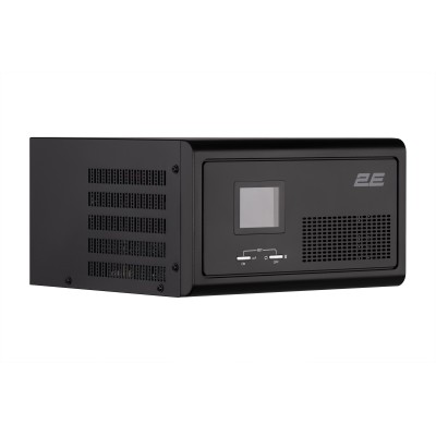 Інвертор 2E HI1000, 1000W, 12V - 230V, LCD, AVR, 2xSchuko + DC output (2E-HI1000) Інвертор 2E HI1000, 1000W, 12V - 230V, LCD, AVR, 2xSchuko + DC output (2E-HI1000)