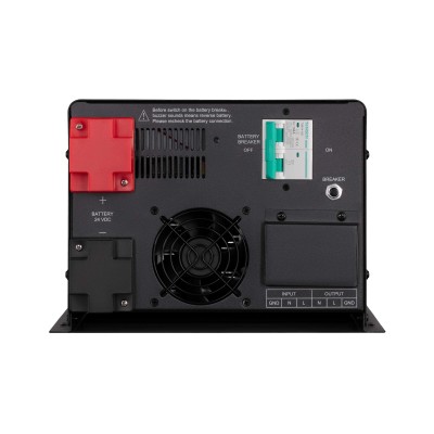 Інвертор 2E HI3500, 3500W, 24V - 230V, LCD, AVR, Terminal in&out (2E-HI3500) Інвертор 2E HI3500, 3500W, 24V - 230V, LCD, AVR, Terminal in&out (2E-HI3500)