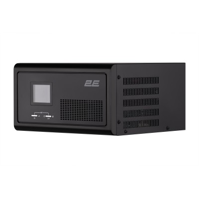 Інвертор 2E HI600, 600W, 12V - 230V, LCD, AVR, 2xSchuko + DC output (2E-HI600) Інвертор 2E HI600, 600W, 12V - 230V, LCD, AVR, 2xSchuko + DC output (2E-HI600)