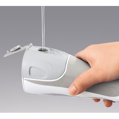 Іригатор Panasonic портативний, чаша 130 мл, аккум. в компл., сірий (EW1411H321) Іригатор Panasonic портативний, чаша 130 мл, аккум. в компл., сірий (EW1411H321)