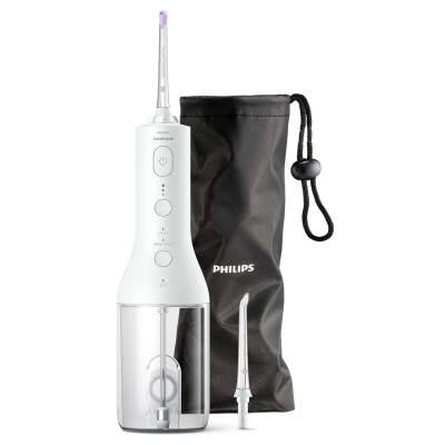 Іригатор Philips портативний Sonicare Cordless Power Flosser 3000, чаша 250 мл, чохол, 2 насадки , білий Іригатор Philips портативний Sonicare Cordless Power Flosser 3000, чаша 250 мл, чохол, 2 насадки , білий