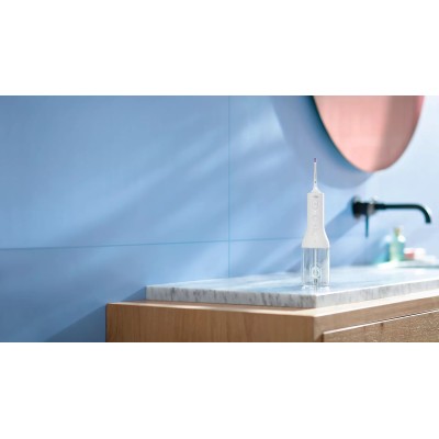 Іригатор Philips портативний Sonicare Cordless Power Flosser 3000, чаша 250 мл, чохол, 2 насадки , білий Іригатор Philips портативний Sonicare Cordless Power Flosser 3000, чаша 250 мл, чохол, 2 насадки , білий