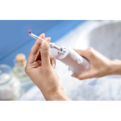 Іригатор Philips портативний Sonicare Cordless Power Flosser 3000, чаша 250 мл, чохол, 2 насадки , білий Іригатор Philips портативний Sonicare Cordless Power Flosser 3000, чаша 250 мл, чохол, 2 насадки , білий