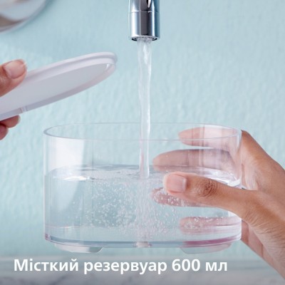 Іригатор Philips стаціонарний Sonicare Philips Sonicare Power Flosser 7000, чаша 600 мл, від мережі , чохол, 4 насадки , білий Іригатор Philips стаціонарний Sonicare Philips Sonicare Power Flosser 7000, чаша 600 мл, від мережі , чохол, 4 насадки , білий