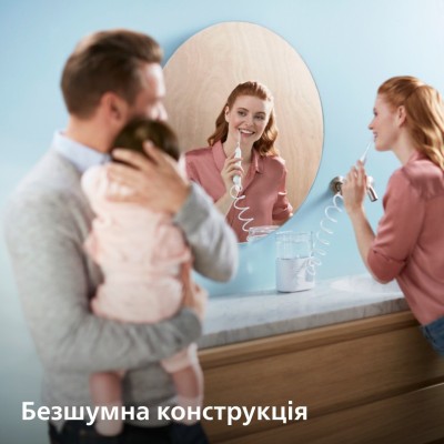 Іригатор Philips стаціонарний Sonicare Philips Sonicare Power Flosser 7000, чаша 600 мл, від мережі , чохол, 4 насадки , білий Іригатор Philips стаціонарний Sonicare Philips Sonicare Power Flosser 7000, чаша 600 мл, від мережі , чохол, 4 насадки , білий