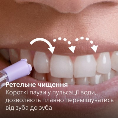 Іригатор Philips стаціонарний Sonicare Philips Sonicare Power Flosser 7000, чаша 600 мл, від мережі , чохол, 4 насадки , білий Іригатор Philips стаціонарний Sonicare Philips Sonicare Power Flosser 7000, чаша 600 мл, від мережі , чохол, 4 насадки , білий