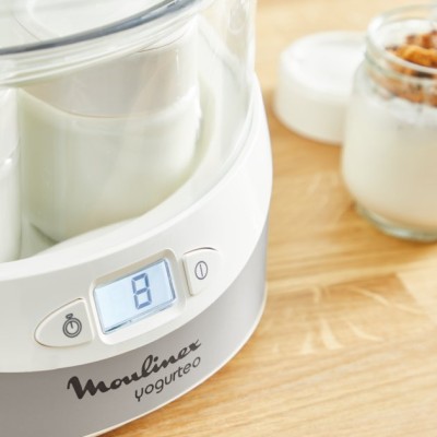 Йогуртниця Moulinex 15Вт, склянок-7х0.16л (скло), пластик, біло-сірий (YG231E32) Йогуртниця Moulinex 15Вт, склянок-7х0.16л (скло), пластик, біло-сірий (YG231E32)