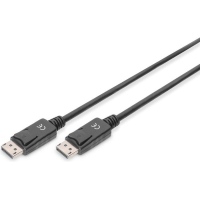 Кабель DIGITUS DisplayPort (M/M), 15м, чорний (AK-340100-150-S) Кабель DIGITUS DisplayPort (M/M), 15м, чорний (AK-340100-150-S)