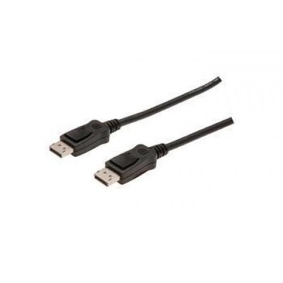 Кабель DIGITUS DisplayPort (M/M), 1м, чорний (AK-340103-010-S) Кабель DIGITUS DisplayPort (M/M), 1м, чорний (AK-340103-010-S)
