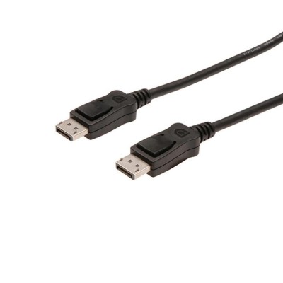 Кабель DIGITUS DisplayPort (M/M), 2м, чорний (AK-340103-020-S) Кабель DIGITUS DisplayPort (M/M), 2м, чорний (AK-340103-020-S)