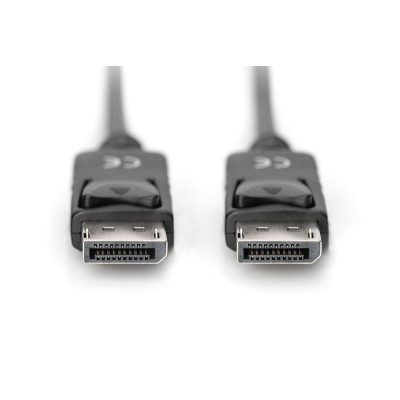 Кабель DIGITUS DisplayPort (M/M), 4K, 2м, чорний (DB-340100-020-S) Кабель DIGITUS DisplayPort (M/M), 4K, 2м, чорний (DB-340100-020-S)