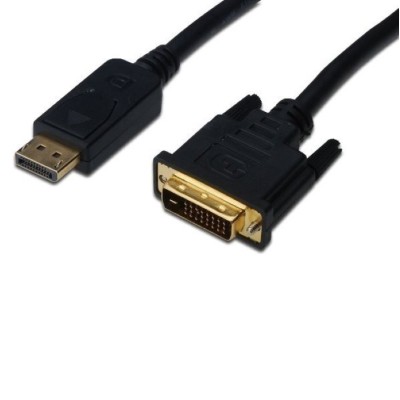Кабель DIGITUS DisplayPort > DVI-D (M/M), 2м, чорний (AK-340301-020-S) Кабель DIGITUS DisplayPort > DVI-D (M/M), 2м, чорний (AK-340301-020-S)