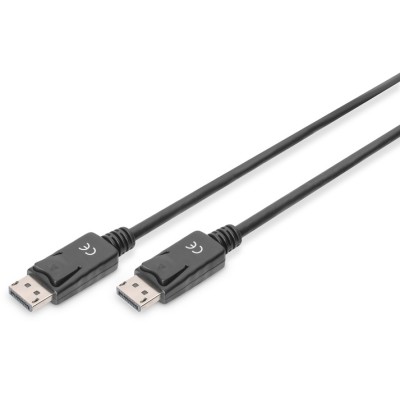 Кабель DIGITUS DisplayPort UHD 4K, M/M, 3м, чорний (AK-340100-030-S) Кабель DIGITUS DisplayPort UHD 4K, M/M, 3м, чорний (AK-340100-030-S)