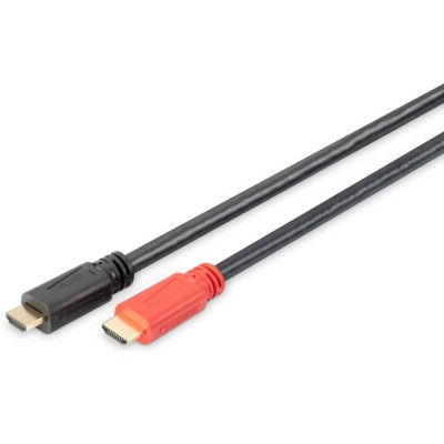 Кабель DIGITUS HDMI (M/M), 4K, High speed, активний, 15м, чорний (AK-330118-150-S) Кабель DIGITUS HDMI (M/M), 4K, High speed, активний, 15м, чорний (AK-330118-150-S)
